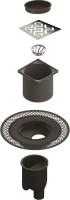 Душевой трап Berges Platz Antik 090060, 10x10 см