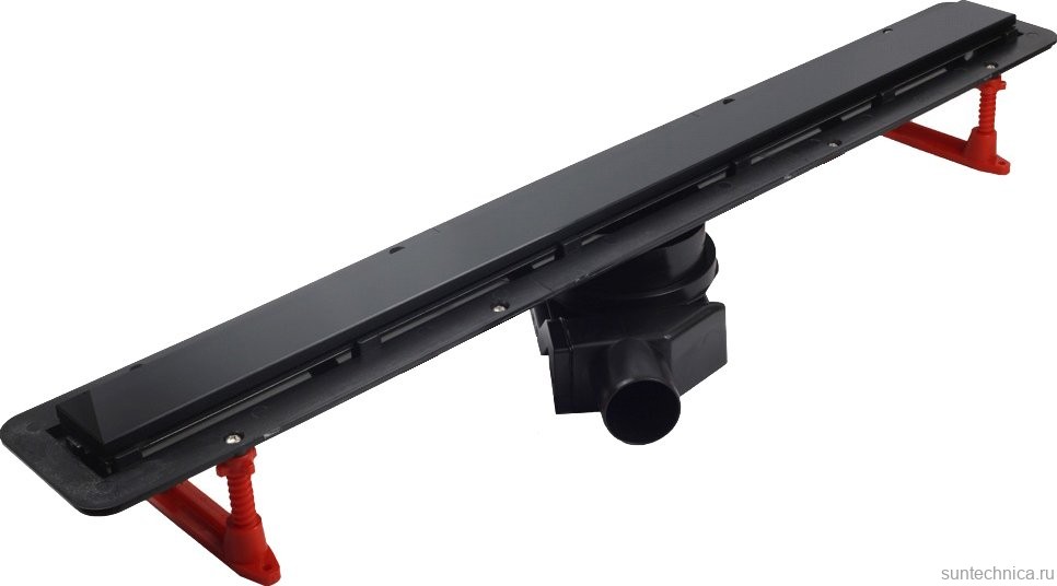 Душевой трап (лоток) Pestan Confluo Frameless Line 550 черный матовый
