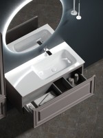 Тумба с раковиной Sancos Very 100 R doha soft