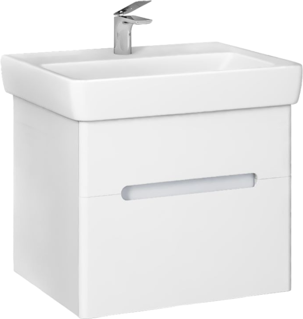 Тумба под раковину Laparet Accord 60 подвесная, белая
