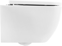 Унитаз подвесной BelBagno Alpina BB10100CHR/SC безободковый, с микролифтом