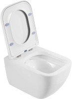 Унитаз подвесной BelBagno Alpina BB10100CHR/SC безободковый, с микролифтом