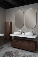 Зеркало Armadi Art Vallessi 568 110x60 овальное, с подсветкой