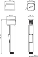 Гигиенический душ Lemark LM8076C