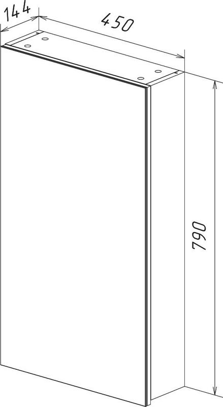 Мебель для ванной комнаты Lemark Combi 45 дуб кантри, белая глянцевая