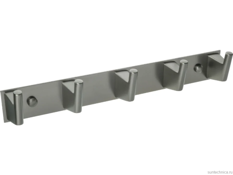 Крючок Fixsen Trend Graphite 98005-5 черный графит, 5 крючков