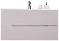 Тумба с раковиной Orange Line 100 латте матовый