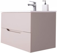 Тумба с раковиной Orange Line 100 латте матовый