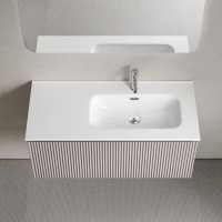 Мебель для ванной комнаты Sancos Snob R 1.0 100, R doha soft