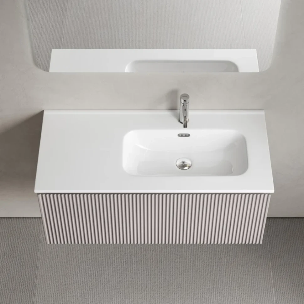 Мебель для ванной комнаты Sancos Snob R 1.0 100, R doha soft