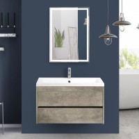 Мебель для ванной комнаты Art&Max Family 90, подвесная, Cemento Veneto