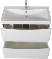 Мебель для ванной комнаты BelBagno Acqua 90 напольная, bianco lucido