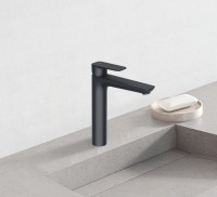 Смеситель для раковины Kludi Pure&Style 402963975 черный матовый