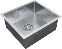 Комплект Мойка Paulmark Aller PM804844-BS брашированная нержавеющая сталь + Измельчитель Bone Crusher BC 810-SL Slim Line