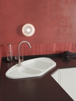 Мойка кухонная Domaci Болонья М-23-001 белая Мойка кухонная Domaci Болонья М-23-001 белая