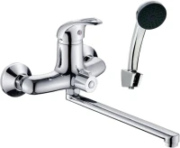 Смеситель с длинным изливом для ванны D-lin 602-8 D146602-8 хром Смеситель с длинным изливом для ванны D-lin 602-8 D146602-8 хром