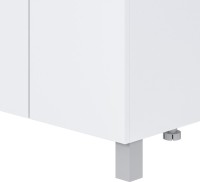 Мебель для ванной комнаты 1MarKa Cube 100Н с бельевой корзиной