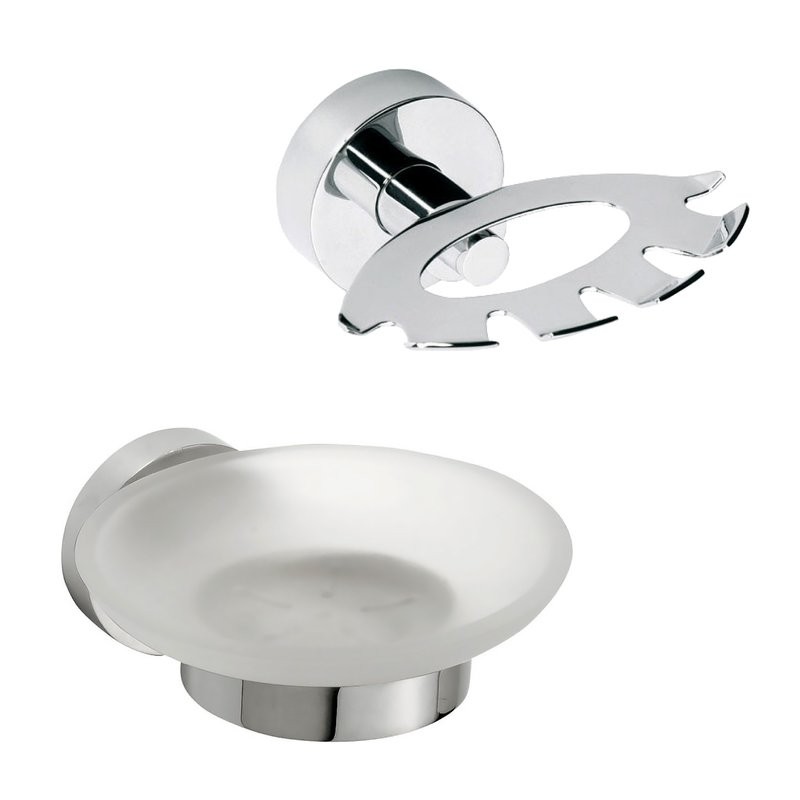 Набор Держатель Bemeta Omega 104110032 + Мыльница 104108042