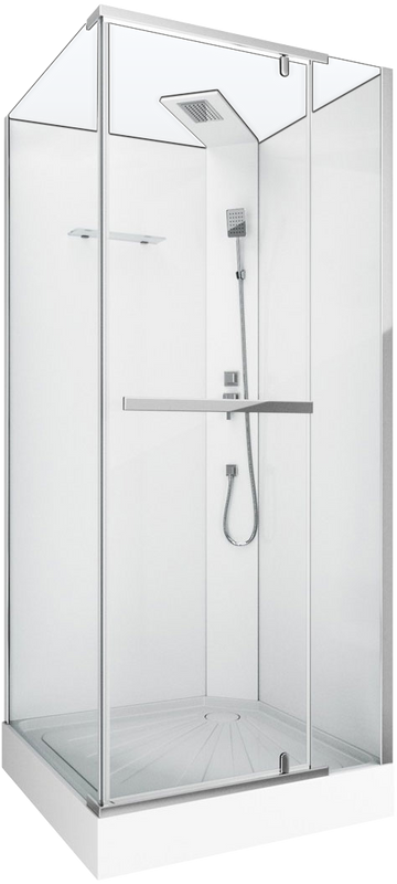 Душевая кабина Ceruttispa Mimi 901T профиль хром
