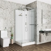 Душевая кабина Ceruttispa Mimi 901T профиль хром