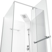 Душевая кабина Ceruttispa Mimi 901T профиль хром