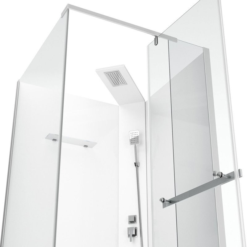 Душевая кабина Ceruttispa Mimi 901T профиль хром