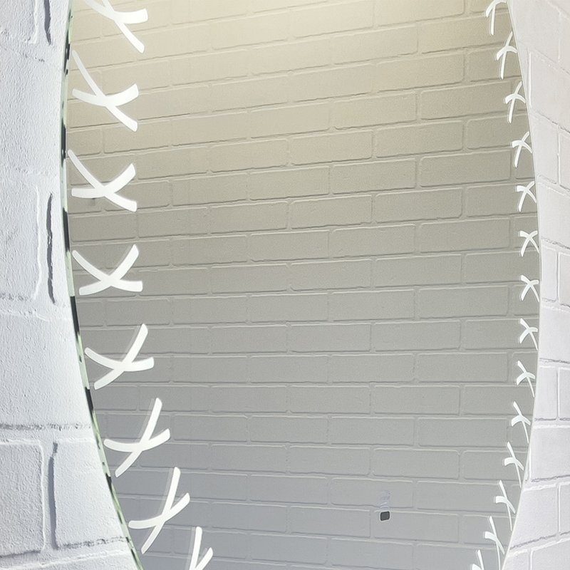 Зеркало круглое Comforty Эониум 80 с подсветкой, бесконтактный сенсор