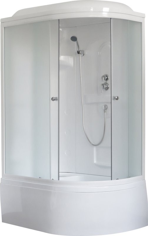 Душевая кабина Royal Bath RB 8120BK1-M L с высоким поддоном, с сиденьем