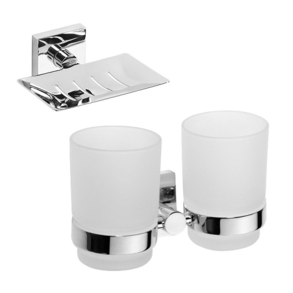 Набор Стакан Bemeta Beta 132110022 + Мыльница 132208082