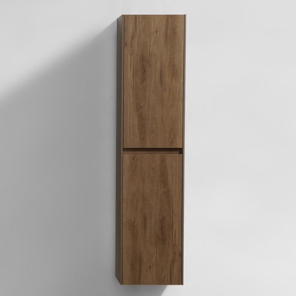 Шкаф пенал для ванной Vincea Chiara/Luka дуб табак