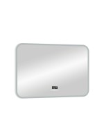 Зеркало CONTINENT Ledm Demure 100х70 см, с многофункциональной панелью, с холодной подсветкой