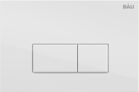 Комплект Унитаз подвесной Bauedge Bau Dream безободковый, с микролифтом + Инсталляция Bau Pro + Кнопка Hotel, белый глянец