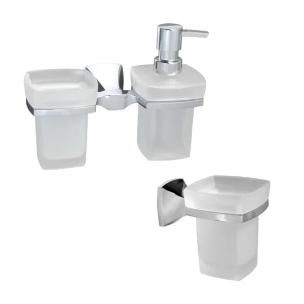 Набор Стакан Wasserkraft Wern K-2528 + Дозатор K-2589