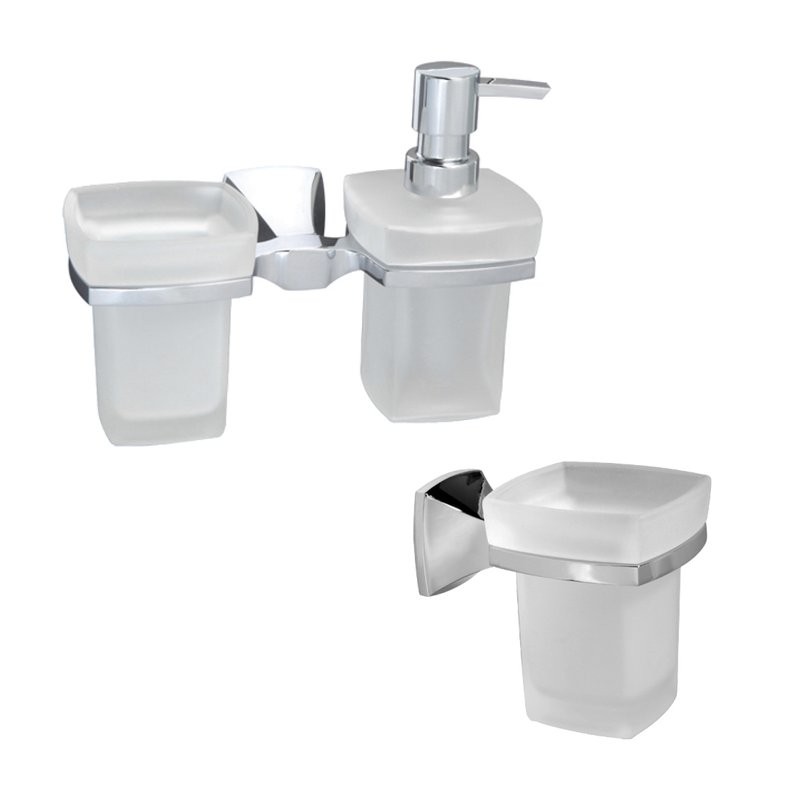 Набор Стакан Wasserkraft Wern K-2528 + Дозатор K-2589