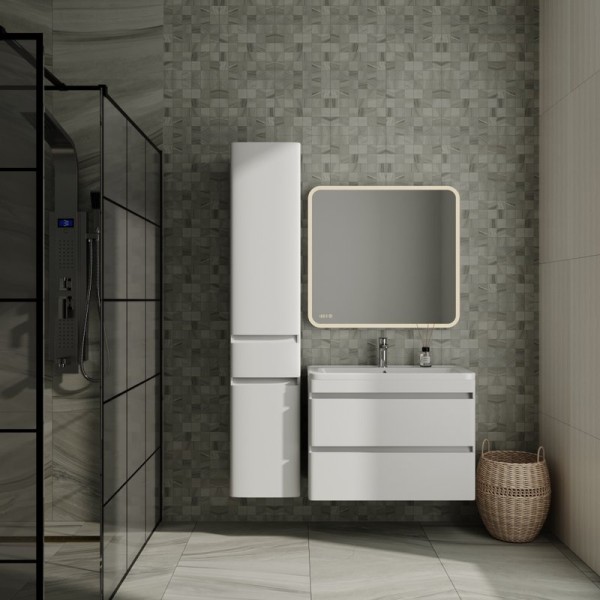 Мебель для ванной комнаты Style Line Атлантика 80 Люкс Plus, подвесная, антискрейч