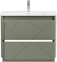 Тумба под раковину без столешницы Allen Brau Paris 80 матовая олива Тумба под раковину без столешницы Allen Brau Paris 80 матовая олива