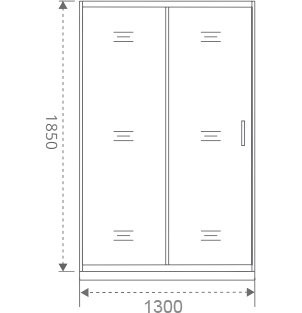 Душевая дверь в нишу Good Door Infinity WTW-130-C-CH