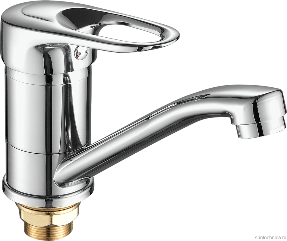 Смеситель для кухни Fashun A4504-2 хром