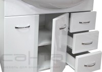 Тумба с раковиной СаНта Эльбрус 100 Тумба с раковиной СаНта Эльбрус 100