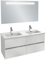 Мебель для ванной комнаты Jacob Delafon Tolbiac 120 белый лак Мебель для ванной комнаты Jacob Delafon Tolbiac 120 белый лак