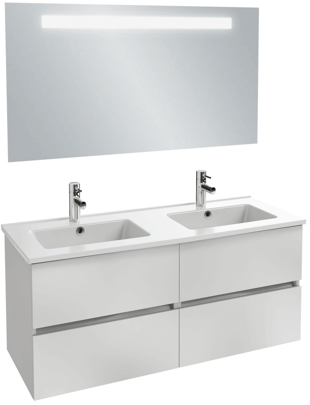 Мебель для ванной комнаты Jacob Delafon Tolbiac 120 белый лак