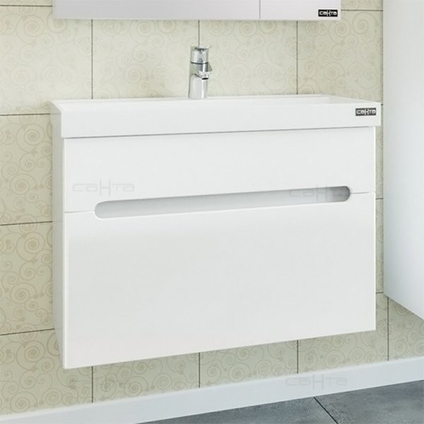 Тумба под раковину СаНта Лондон 70 подвесная