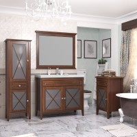 Зеркало Opadiris Палермо 100 светлый орех