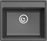 Комплект Мойка GranFest Vertex GF-V-580 графит + Смеситель MEGA Mega