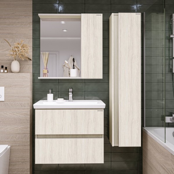 Мебель для ванной комнаты Grossman Юнит 70 подвесная, кадена лайт