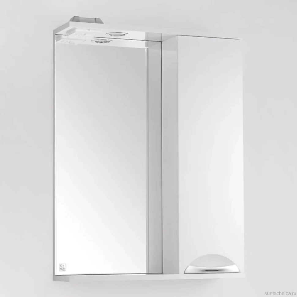 Зеркало Style Line Жасмин С 60 белое