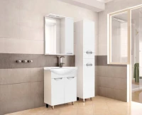 Зеркало Style Line Жасмин С 60 белое Зеркало Style Line Жасмин С 60 белое