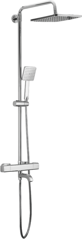 Душевая стойка Gappo G91 G2491 с термостатом, хром