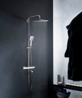 Душевая стойка Gappo G91 G2491 с термостатом, хром