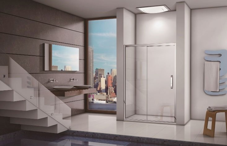 Душевая дверь в нишу Good Door Antares WTW-140-C-CH